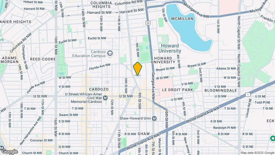 901W Mapa y Detalles de la Ubicación
