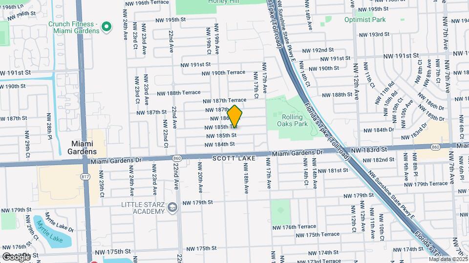 1831 NW 185th St Map and Location Details