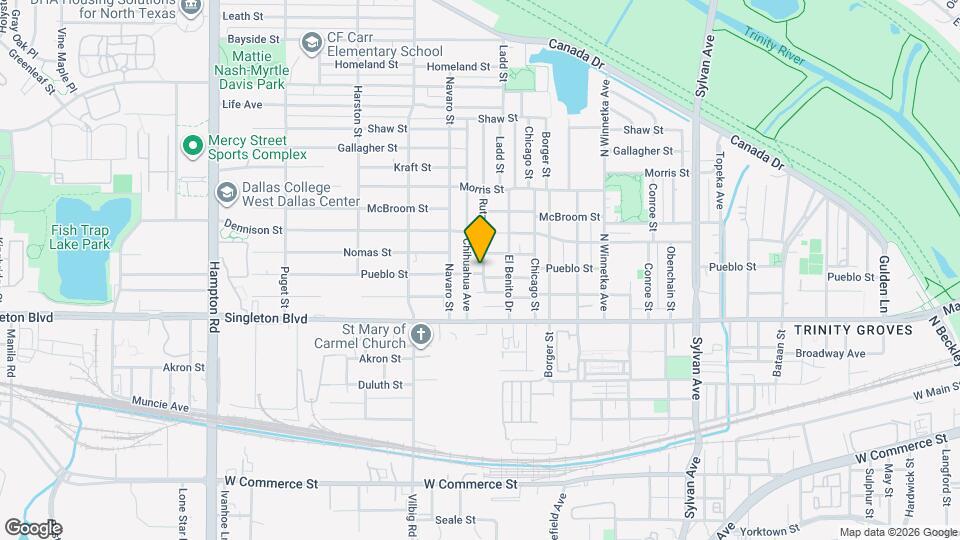 3121 Rutz St Map and Location Details