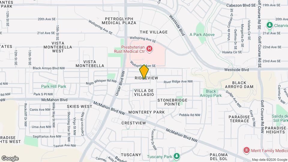 5501 Summer Ridge Rd NW Map and Location Details