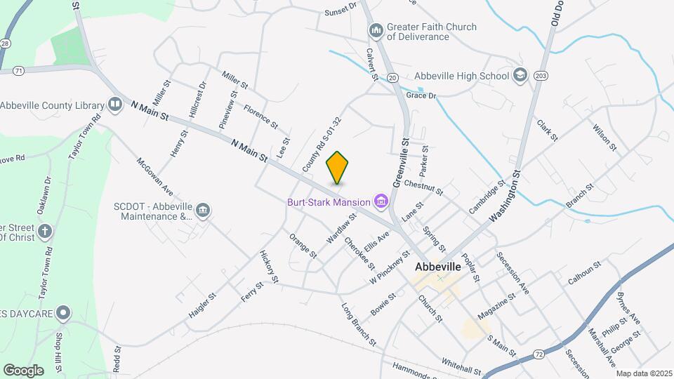 508 N Main St Map and Location Details