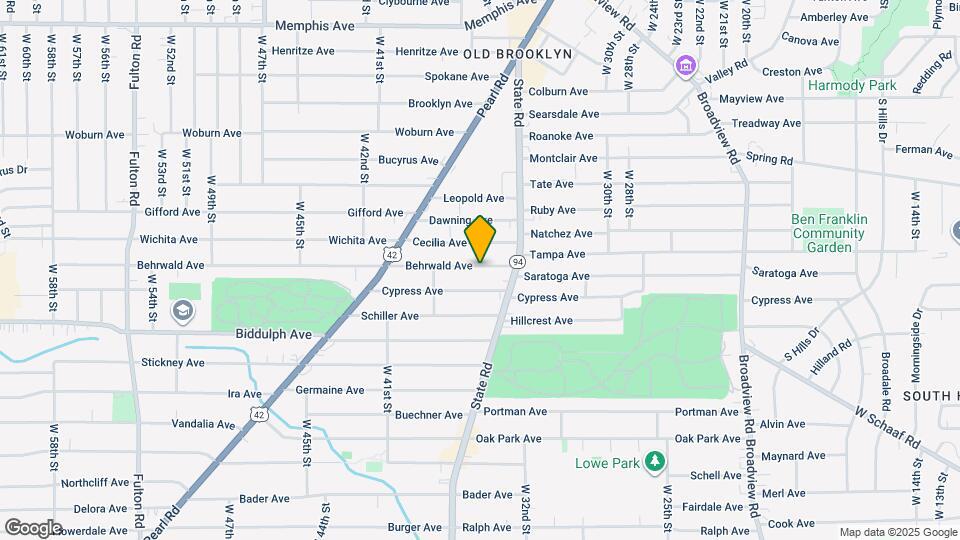 3613 Behrwald Ave Mapa y Detalles de la Ubicación
