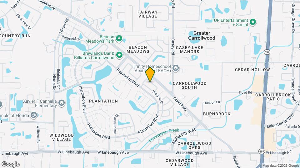 11018 Ashbourne Cir Map and Location Details