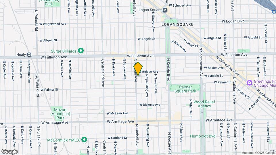 2239 N Kimball Ave Map and Location Details