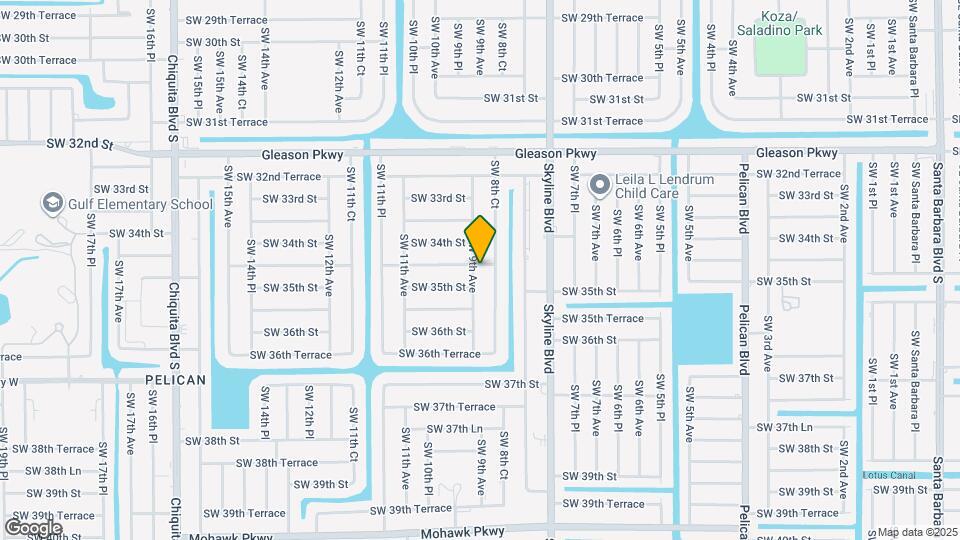 3423 SW 9th Ave Map and Location Details