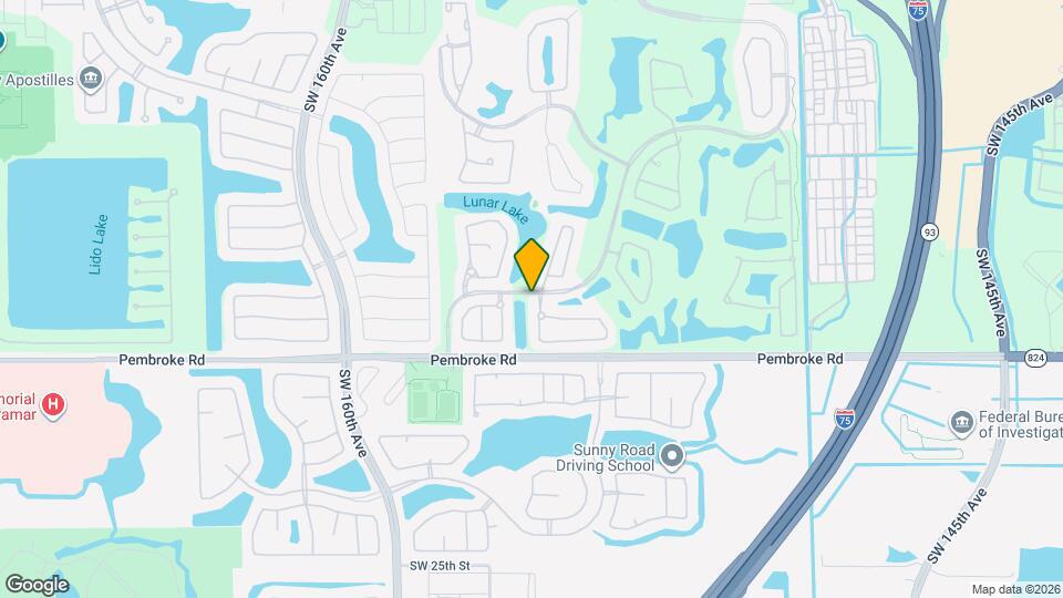 1600 SW 157th Ave Map and Location Details