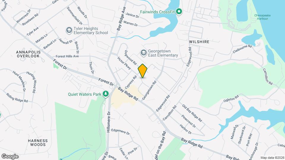 215 Victor Pkwy Map and Location Details