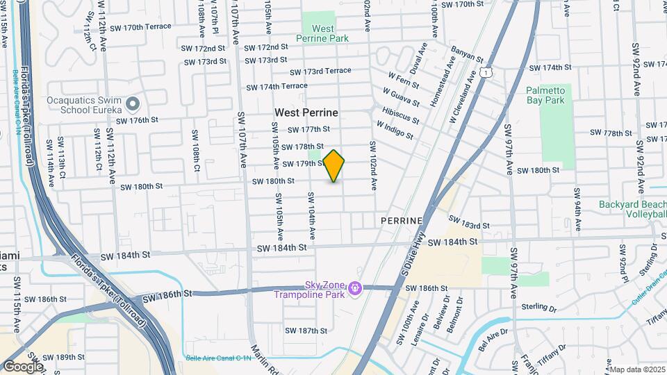 18020 SW 103rd Ave Map and Location Details