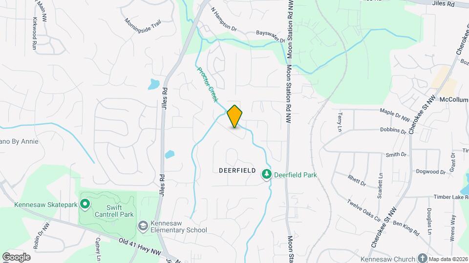 2108 Lindley Ln Map and Location Details