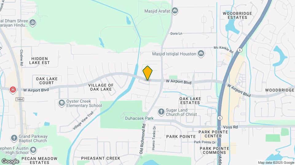 15702 Brookwood Lake Pl Map and Location Details