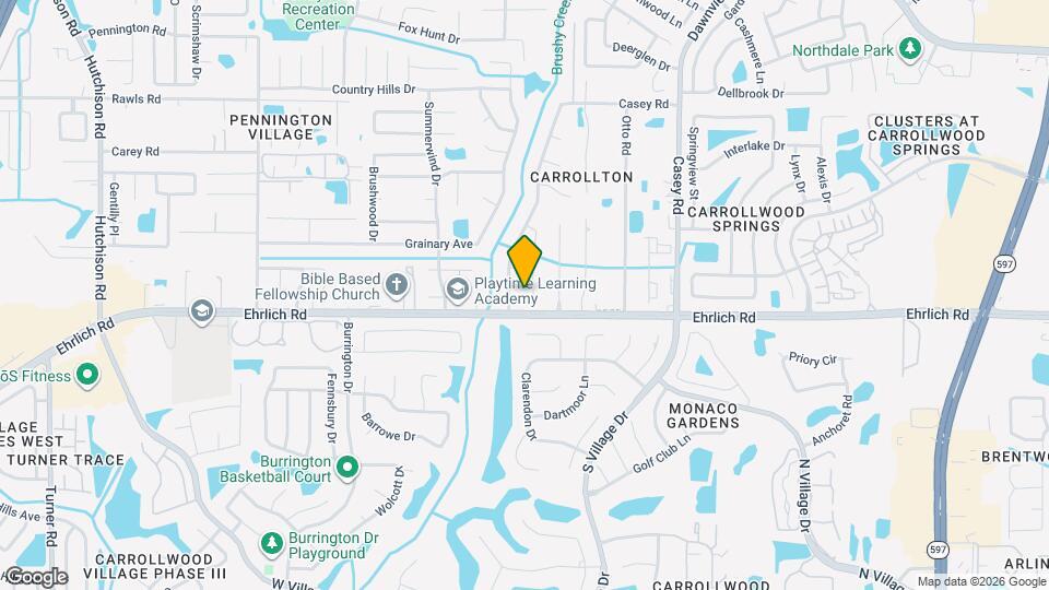 14906 Coldwater Ln Map and Location Details