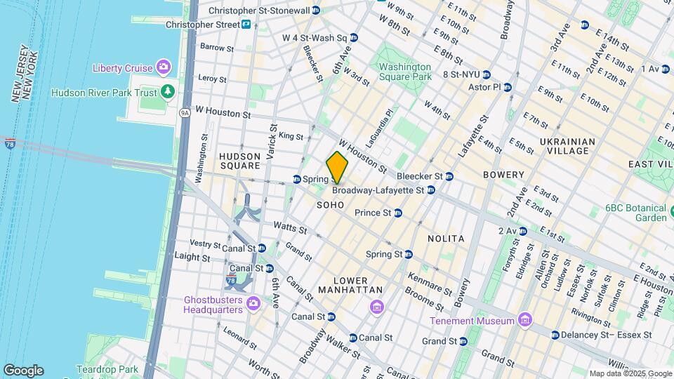 426-428 W Broadway Mapa y Detalles de la Ubicación