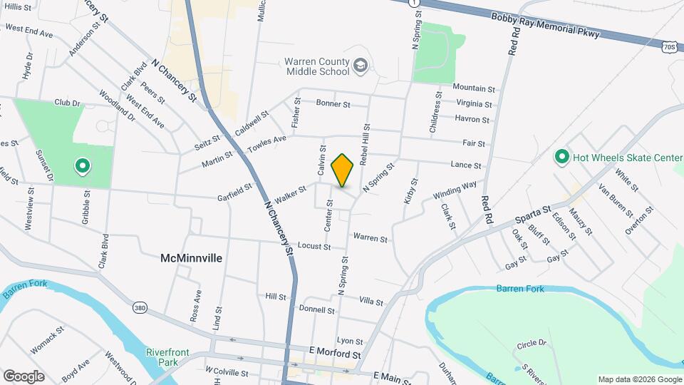 107 Walker St Mapa y Detalles de la Ubicación