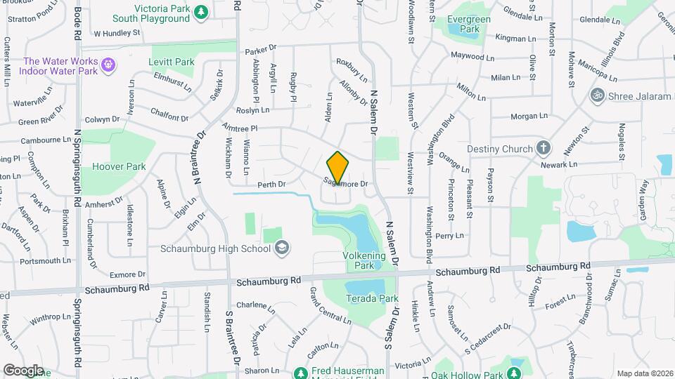 923 Sagamore Dr Map and Location Details