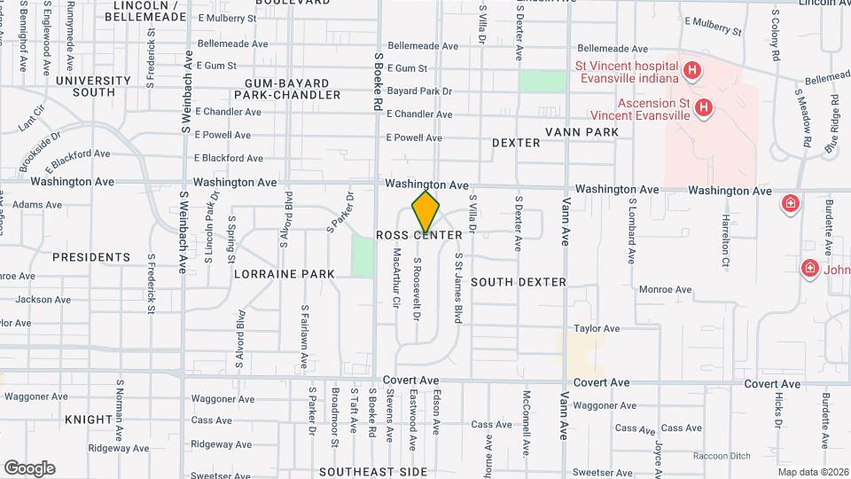 2513-2515 Adams Ave Mapa y Detalles de la Ubicación