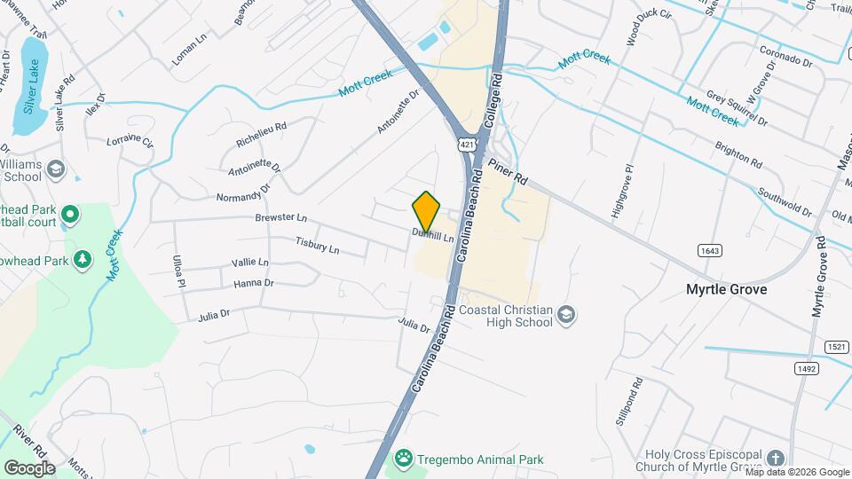 5610 Carolina Beach Rd Map and Location Details