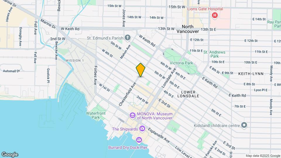 Admiralty Court Map and Location Details