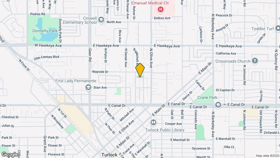 1111 Kenwood Ave Map and Location Details