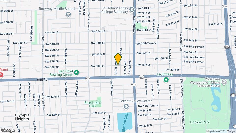 8840 SW 38th St Map and Location Details
