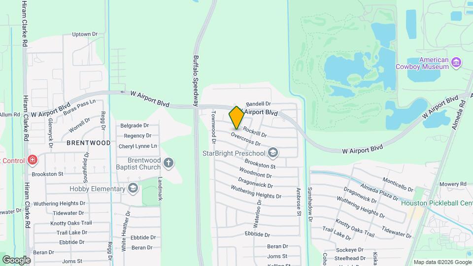 3430 Overcross Dr Map and Location Details