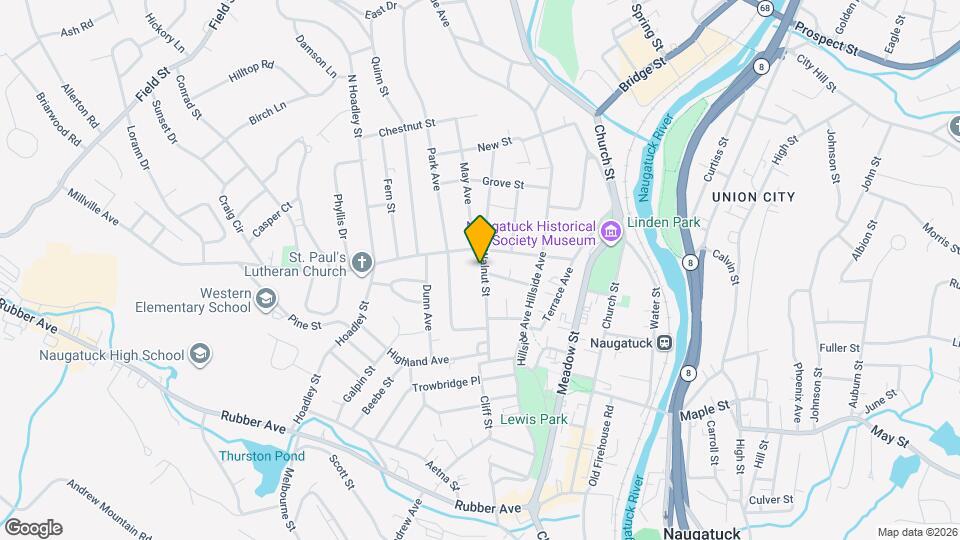 72 Walnut St Map and Location Details