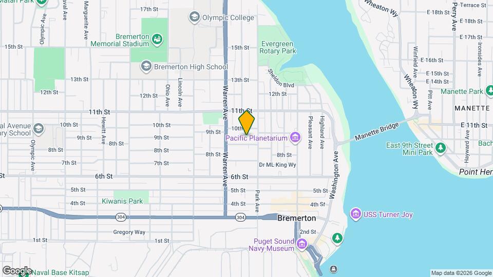 816 8th St, Unit Unit 2 Map and Location Details