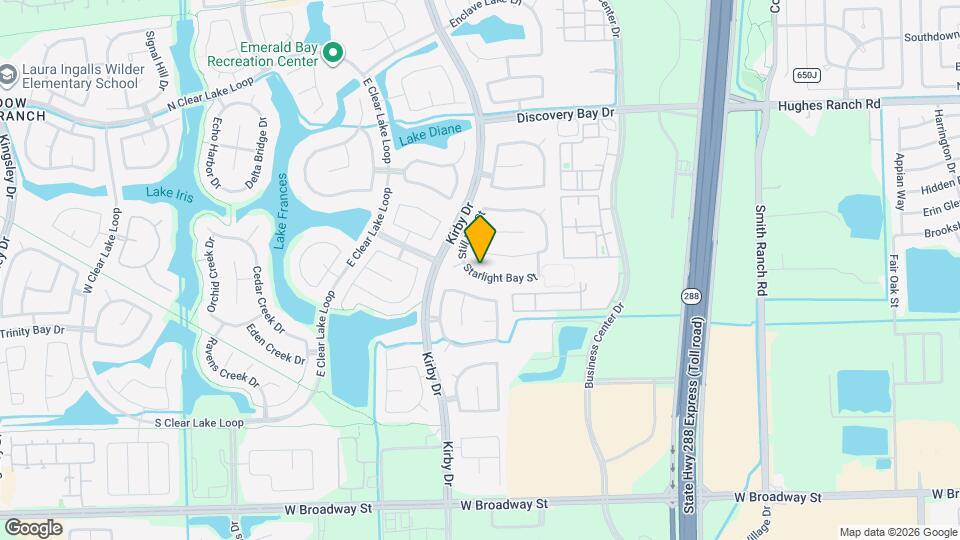 11405 Starlight Bay St Map and Location Details