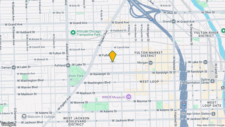 191 N Elizabeth St Mapa y Detalles de la Ubicación