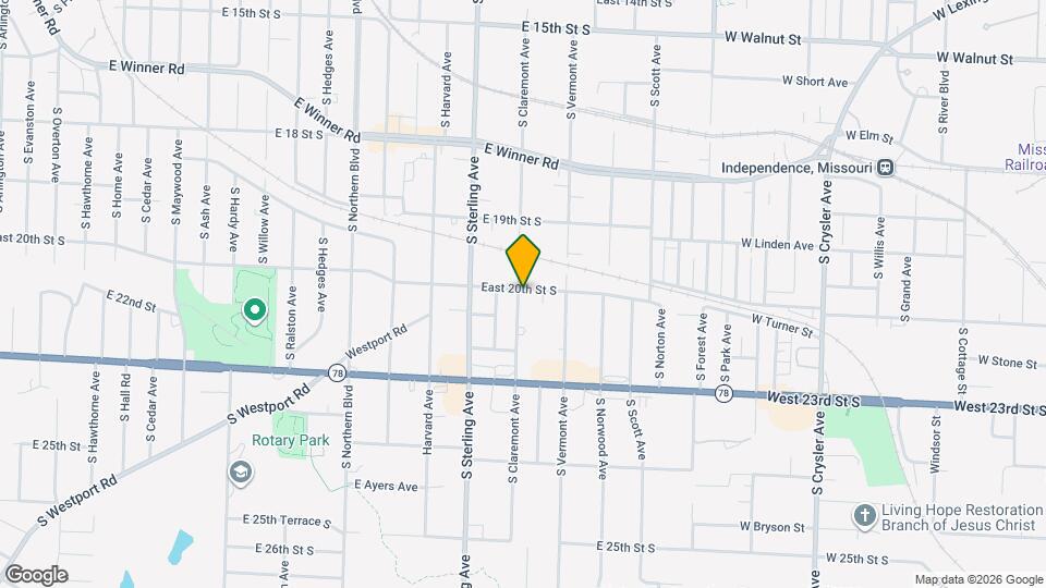 2001 S Claremont Ave Map and Location Details