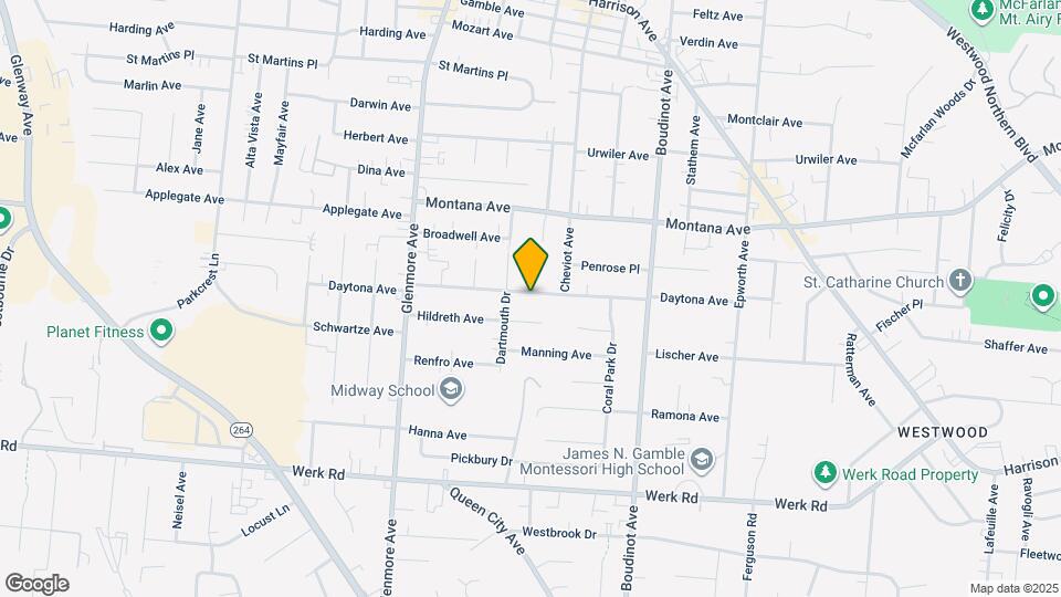 3227 Daytona Ave Map and Location Details