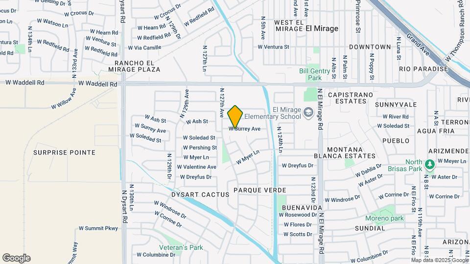 12629 W Surrey Ave Map and Location Details