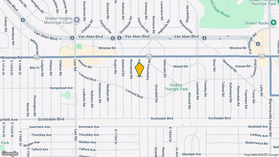 3583 Ingleside Rd Map and Location Details