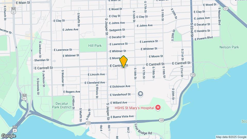 837 S Belmont Ave Map and Location Details