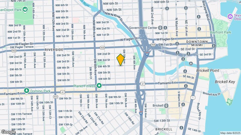 536 SW 4th St Map and Location Details