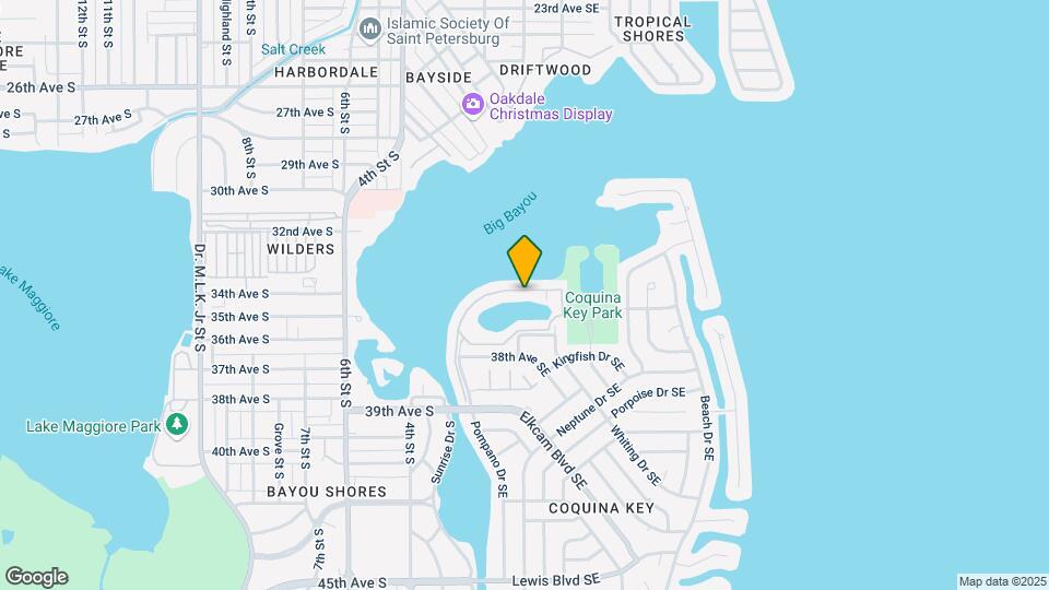 204 Pompano Dr SE Map and Location Details
