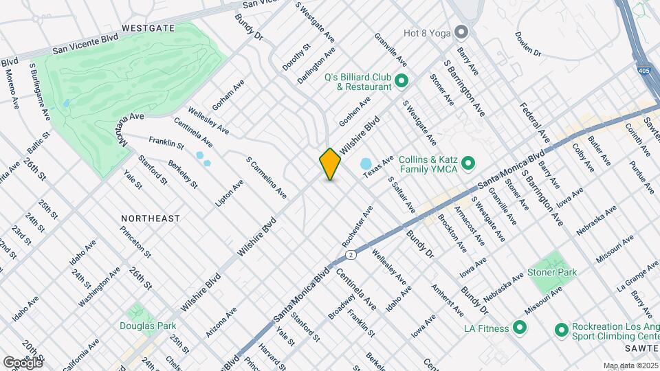 1221 Amherst Ave Mapa y Detalles de la Ubicación
