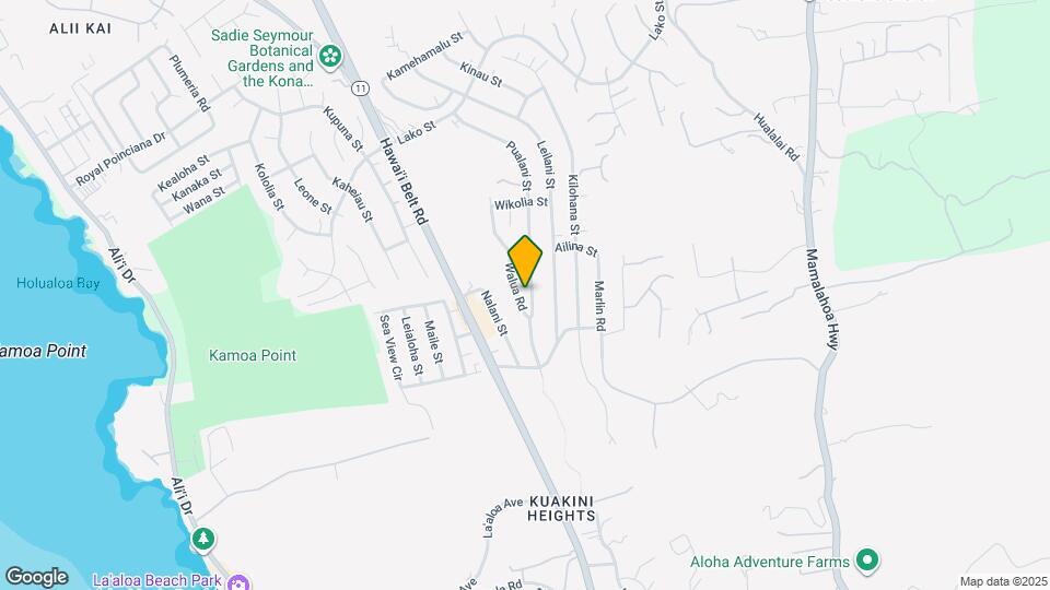 77-6462 Pualani St-Unit -Pualani Apartment Map and Location Details