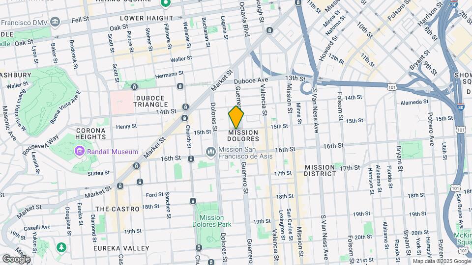 1813 15th St Map and Location Details