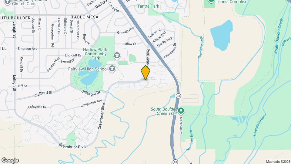 4602 Greenbriar Ct Mapa y Detalles de la Ubicación