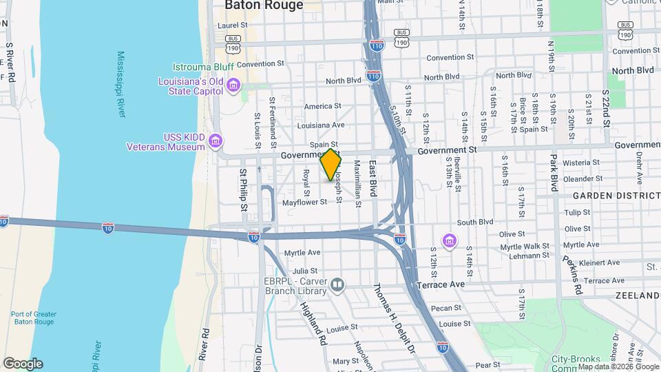 746 Europe St, Unit 1A Mapa y Detalles de la Ubicación