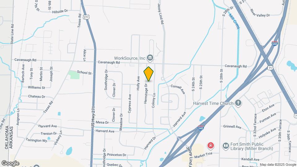 7917 Hermitage Dr Map and Location Details