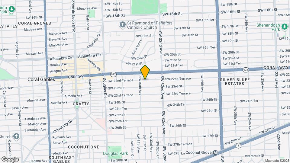 3344 SW 22nd Ter Mapa y Detalles de la Ubicación