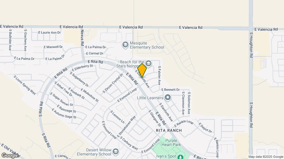 7648 S Danforth Ave Map and Location Details