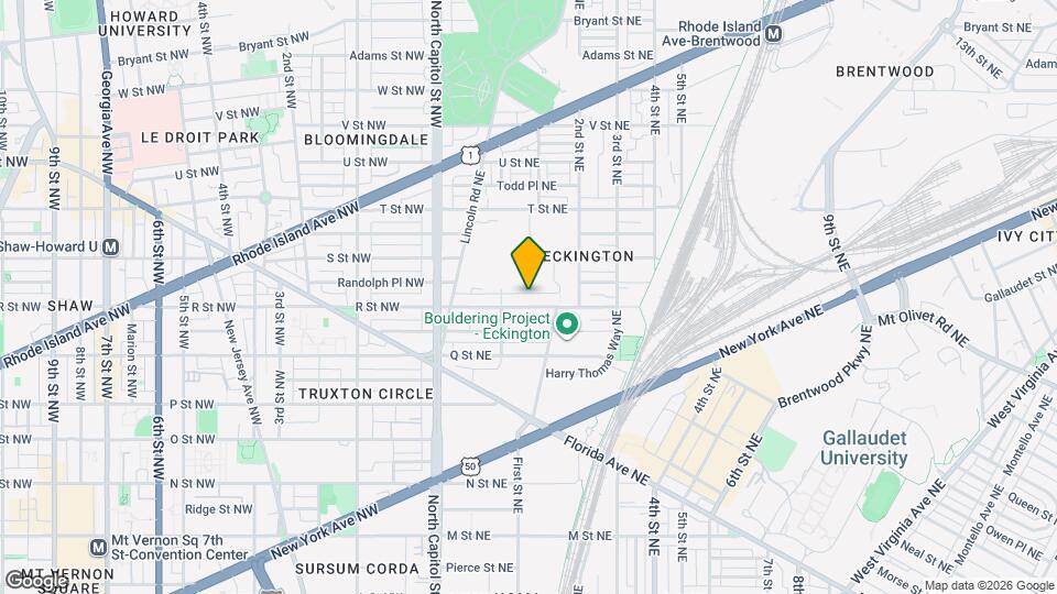 126 R St NE Map and Location Details