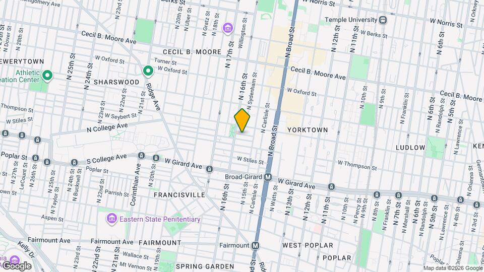 1532-36 Ingersoll St Map and Location Details