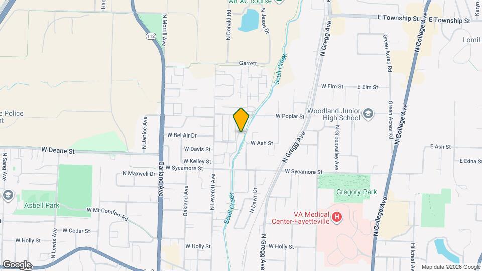 1852 N Scull Creek Dr Map and Location Details