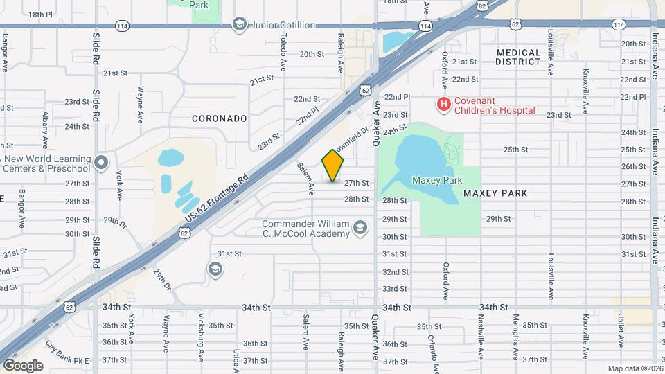 4505 27th St Map and Location Details