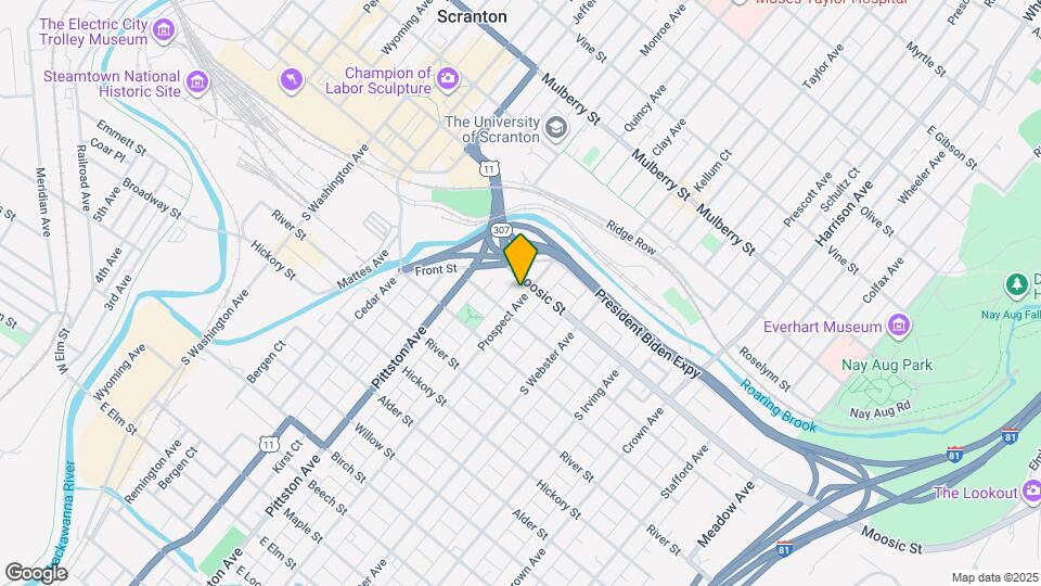 114 Prospect Ave Map and Location Details