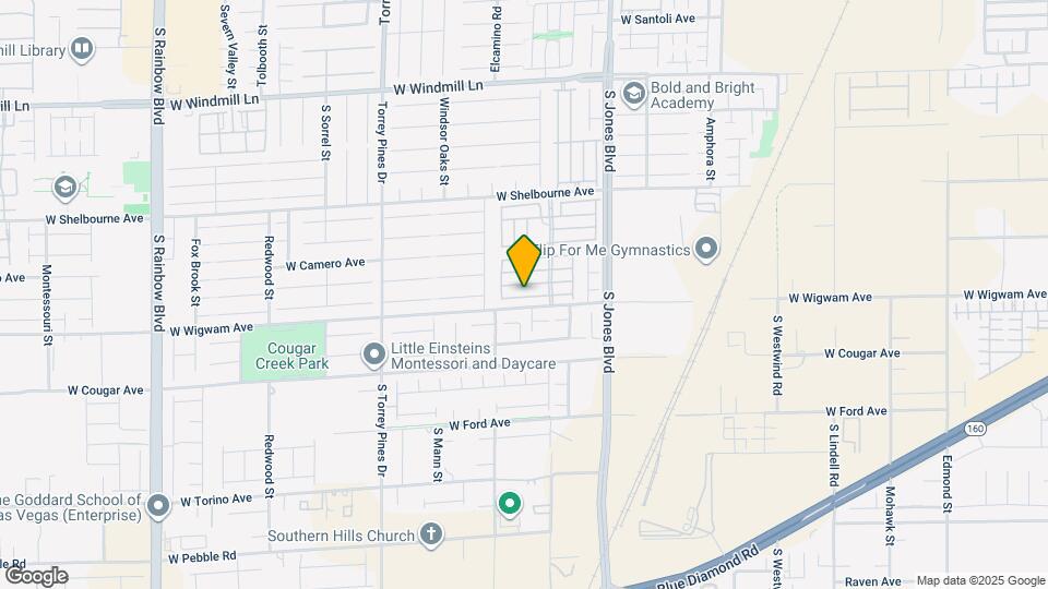 6262 Tillman Crest Ave Map and Location Details