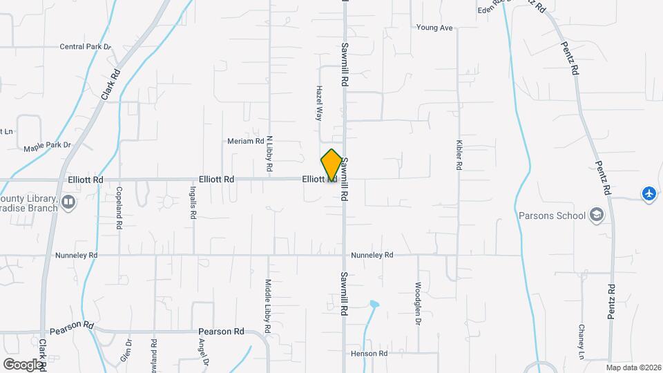 1492 Elliott Rd Map and Location Details